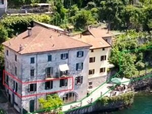 In Nesso, beautiful apartment directly on the lake