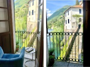 In Nesso, beautiful apartment directly on the lake